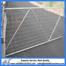 Livestock Fencing Galvanized Rural Steel Farm Gate